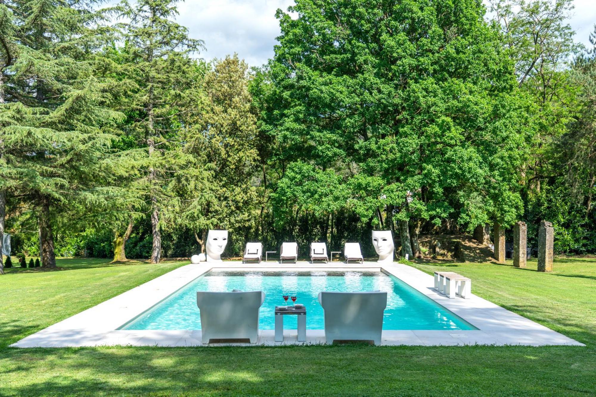 Villa Vittoria - Lusso Con Piscina, Tennis, Jacuzzi E Palestra Лукка Екстер'єр фото